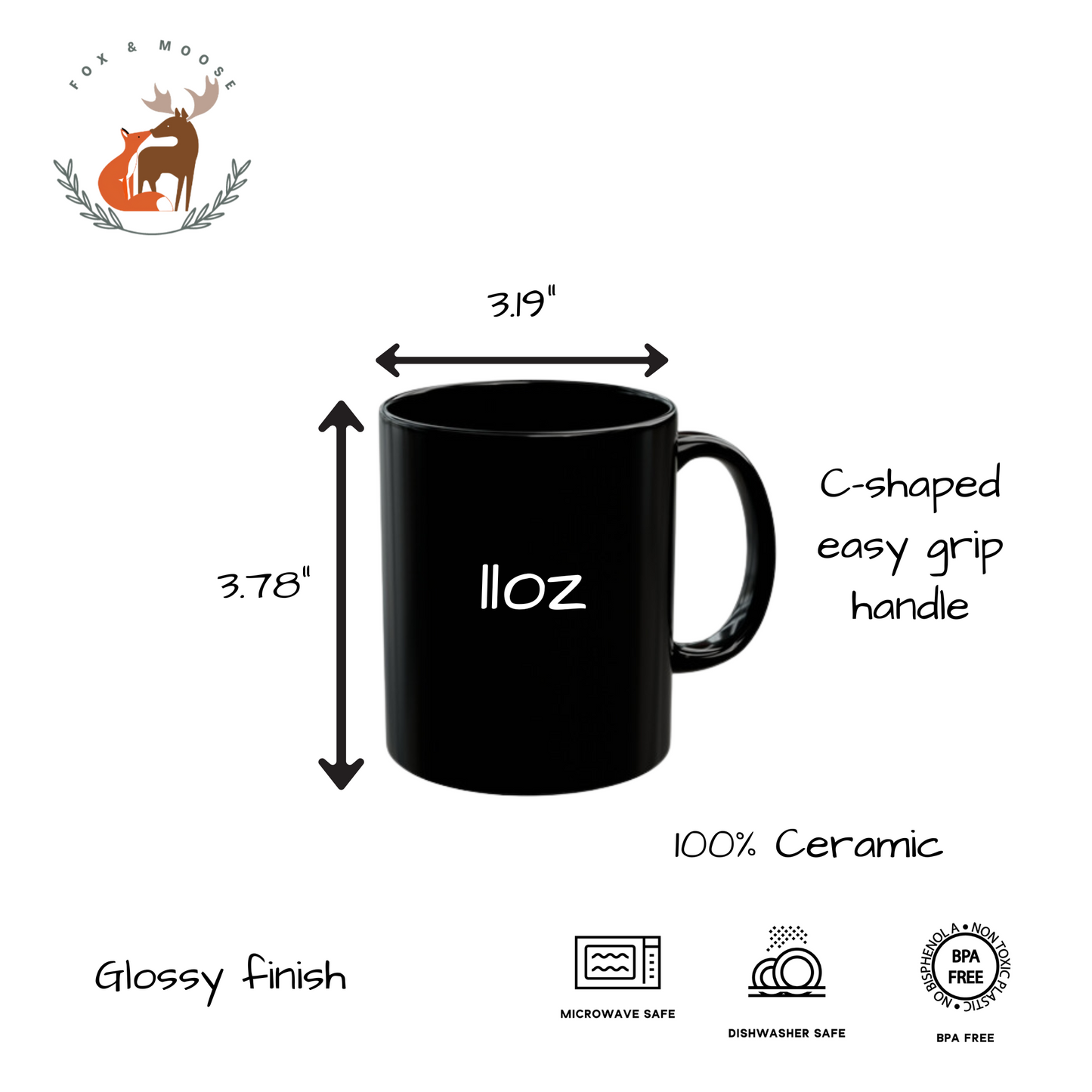 Woodland Yuletide Coffee Mug