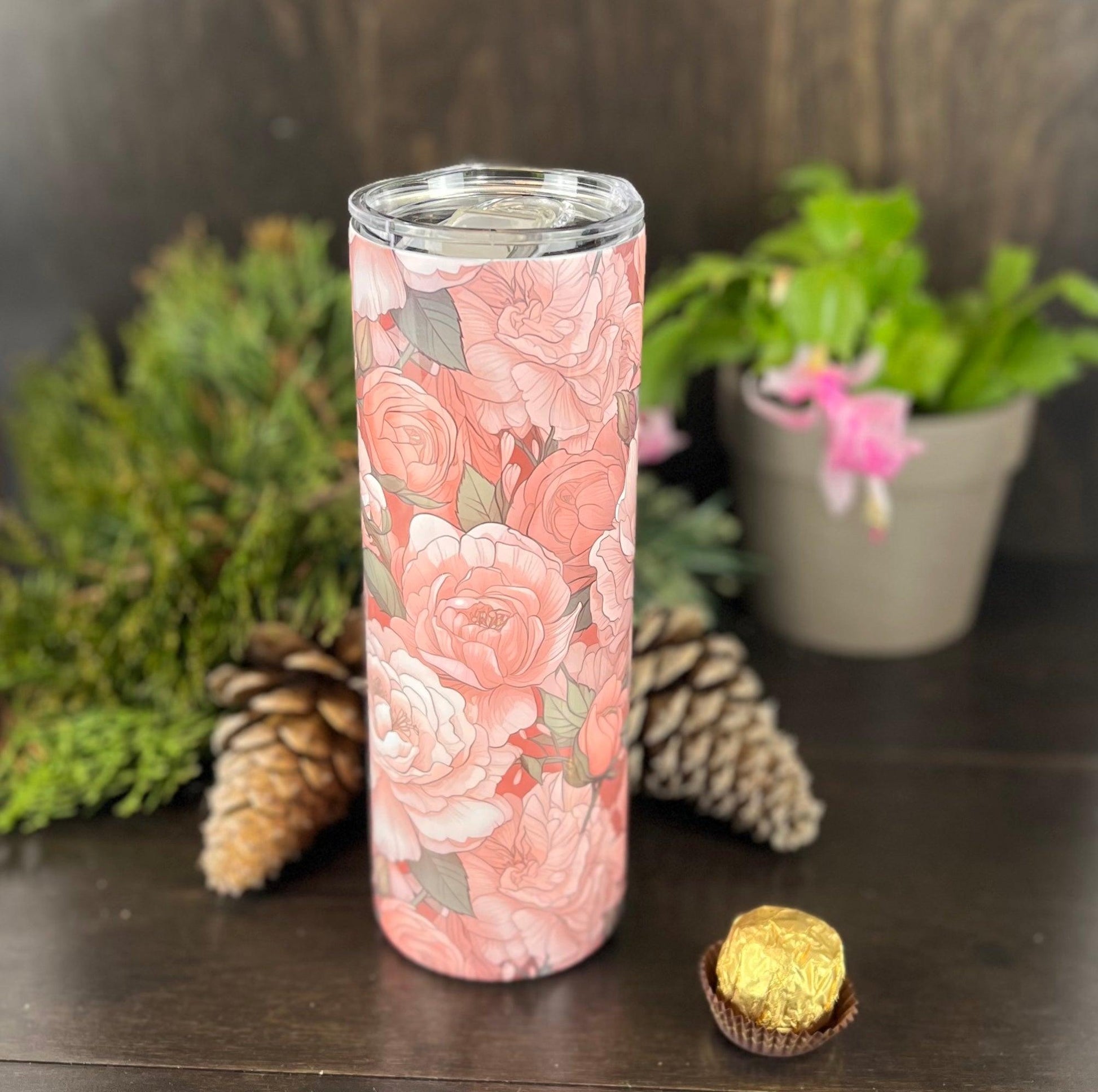 Roses 20oz Tumbler - Fox and Moose