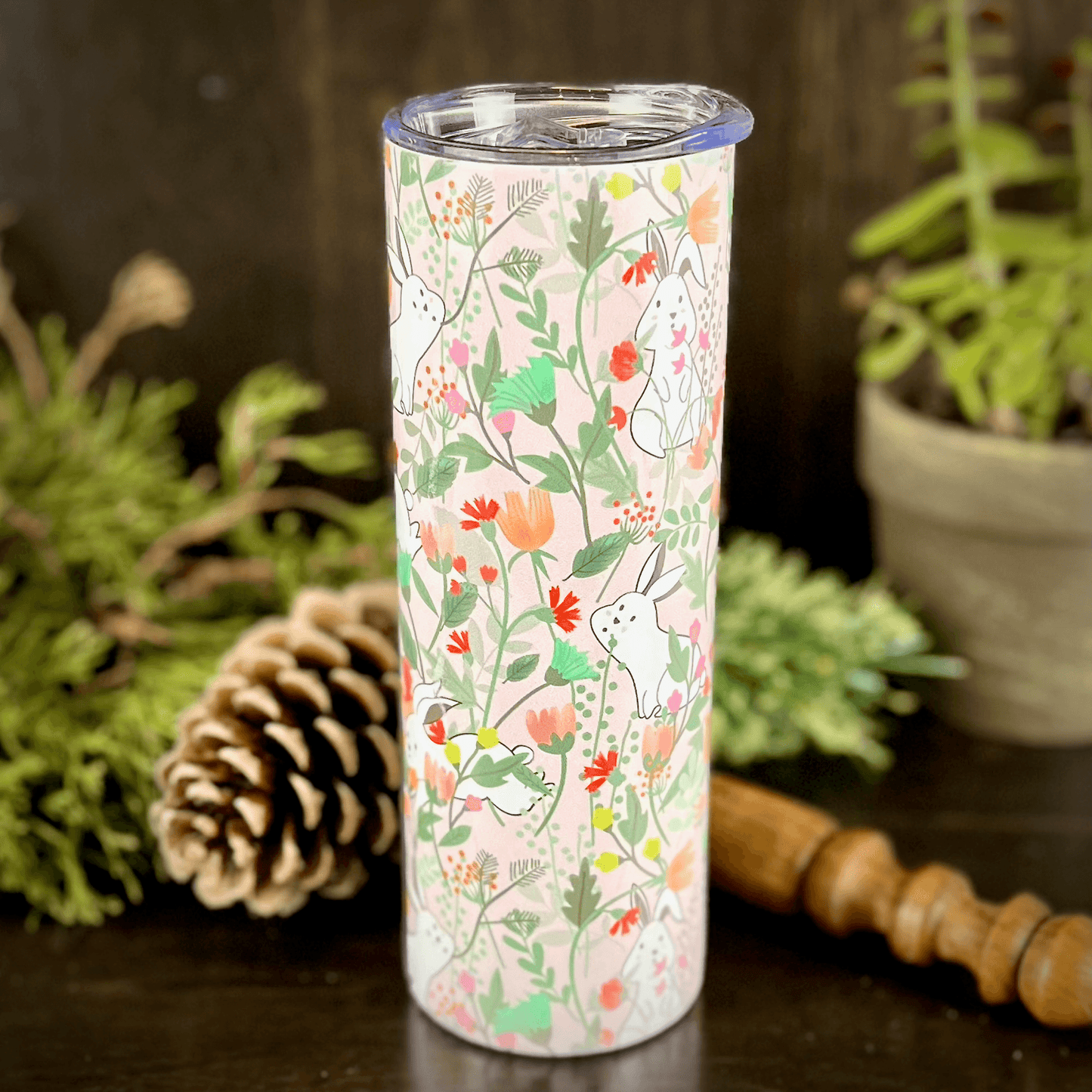 Bunny Patch 20oz Tumbler - Fox and Moose