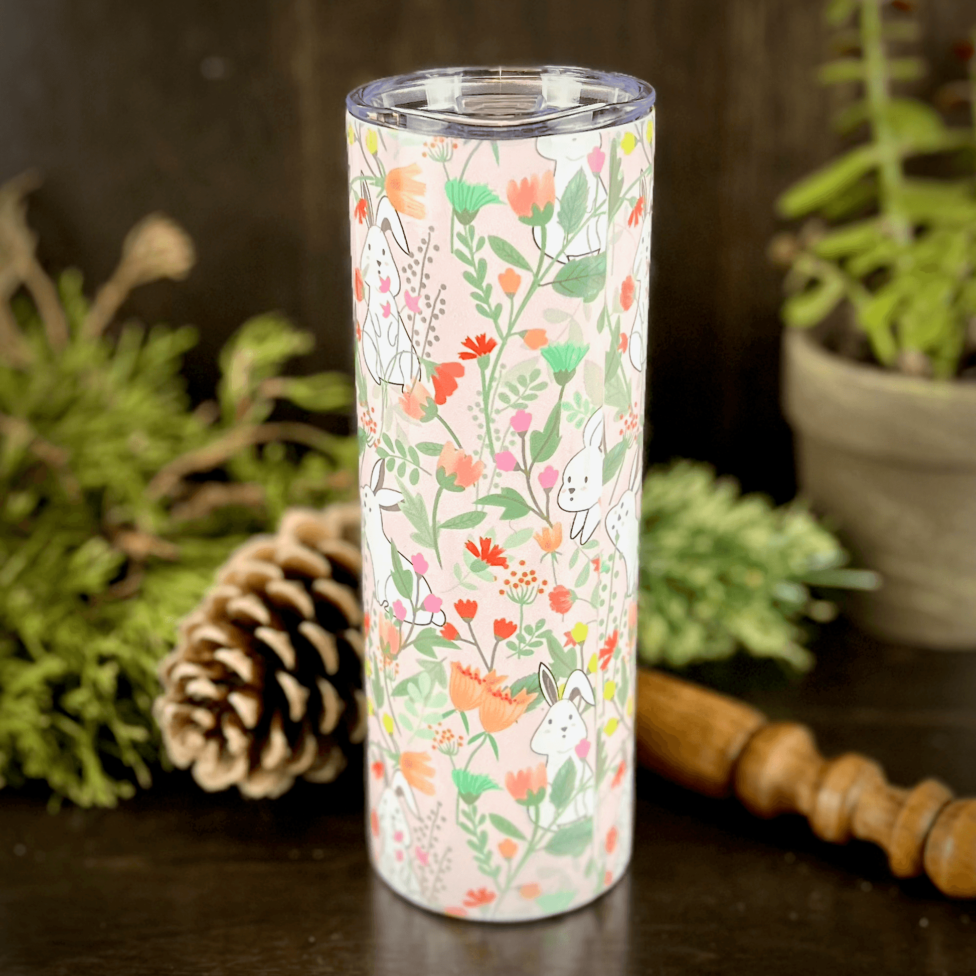 Bunny Patch 20oz Tumbler - Fox and Moose