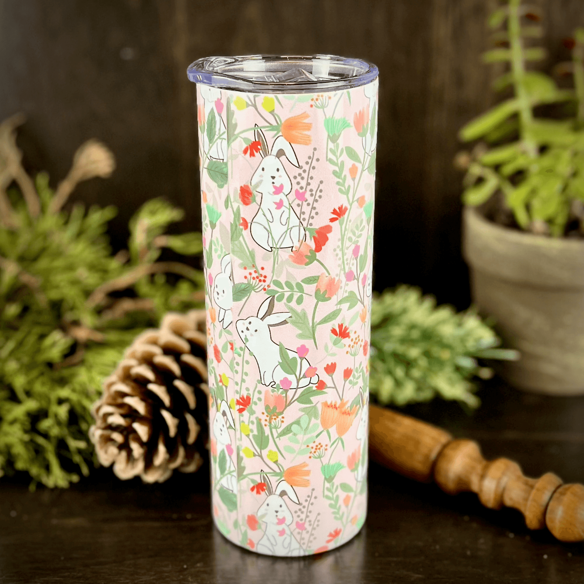 Bunny Patch 20oz Tumbler - Fox and Moose