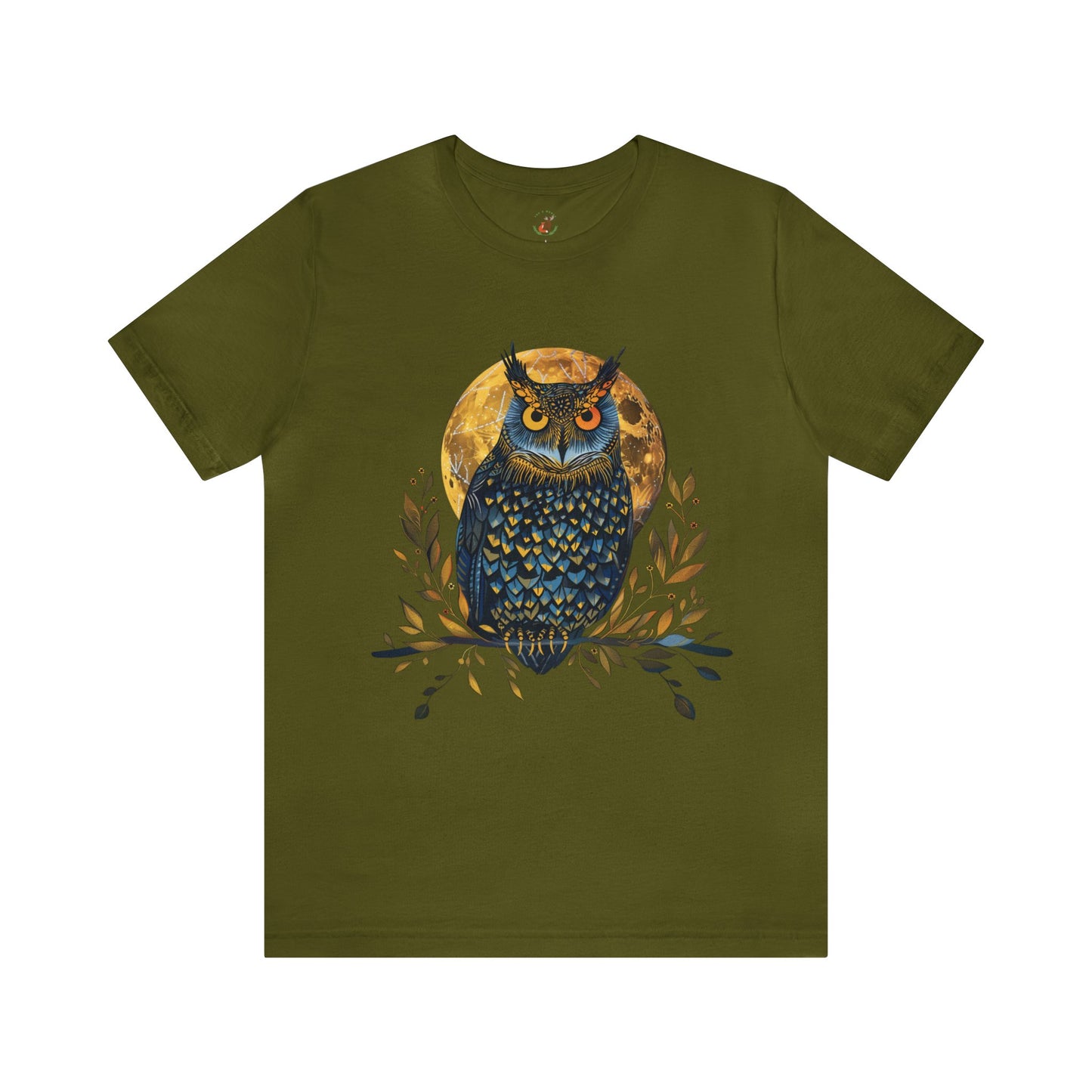 Olive Night Owl T-shirt