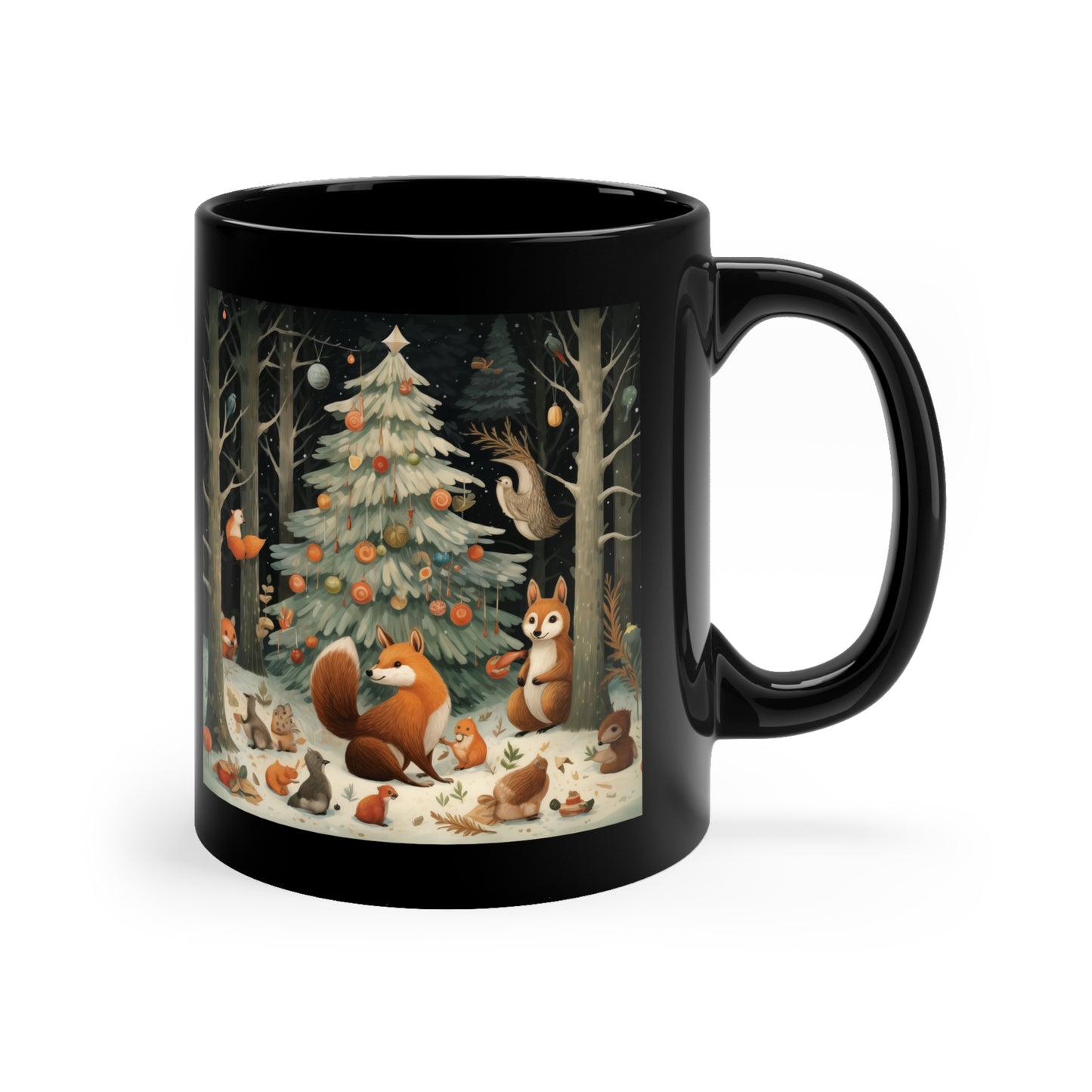 Woodland Yuletide Coffee Mug