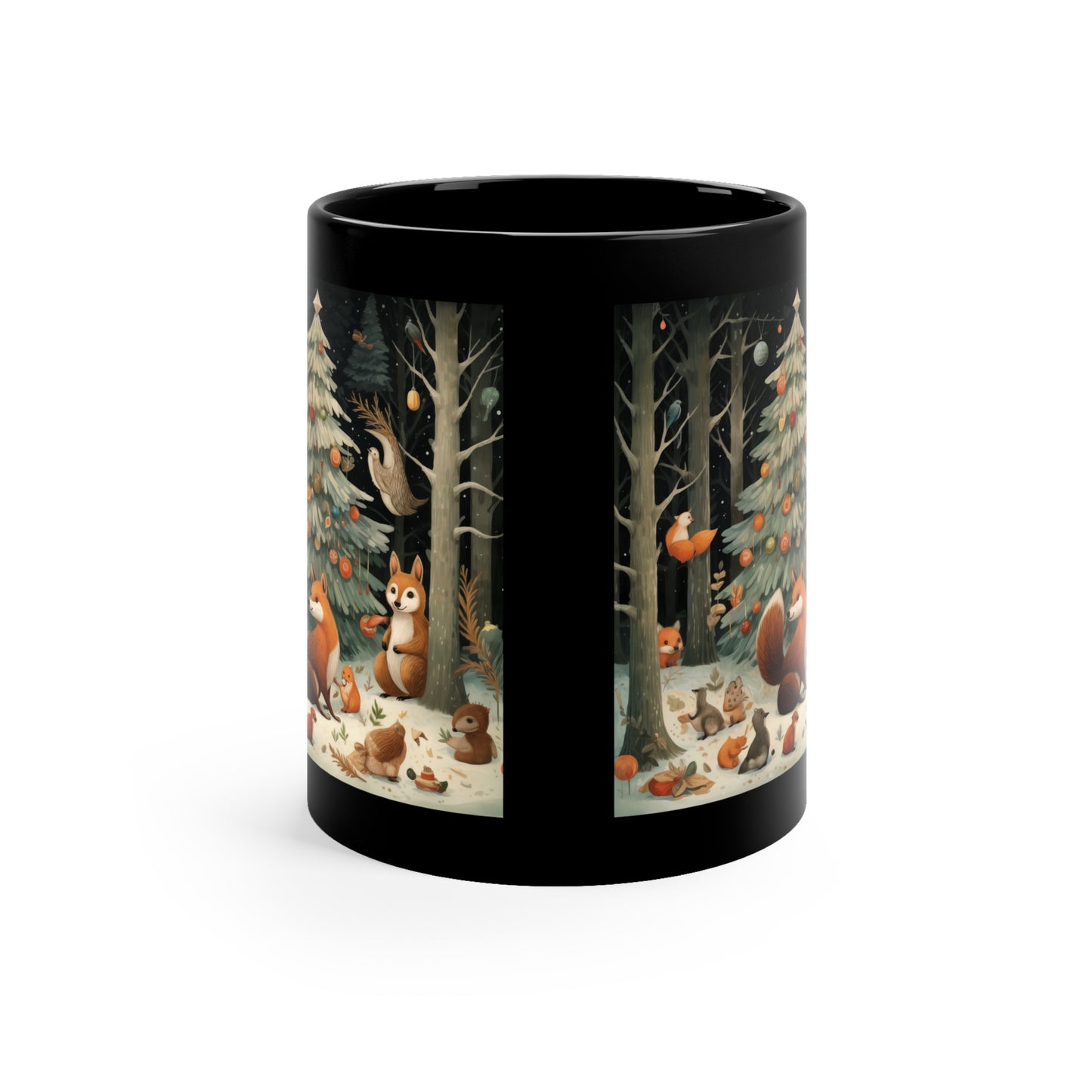 Woodland Yuletide Coffee Mug