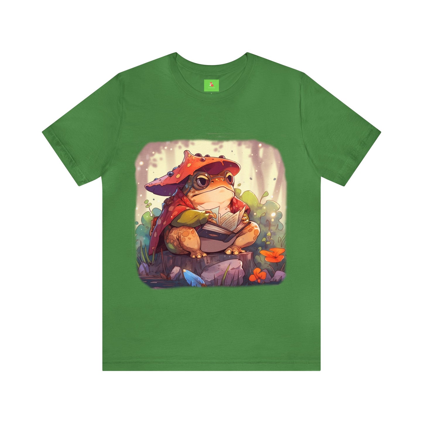 Frog Reading Book T-Shirt, Reader Frog Shirt, Book Lovers T-Shirt, Cute Frog Shirt, Frog Lover Shirt, Japanese Frog Shirt, Book Lover Gift