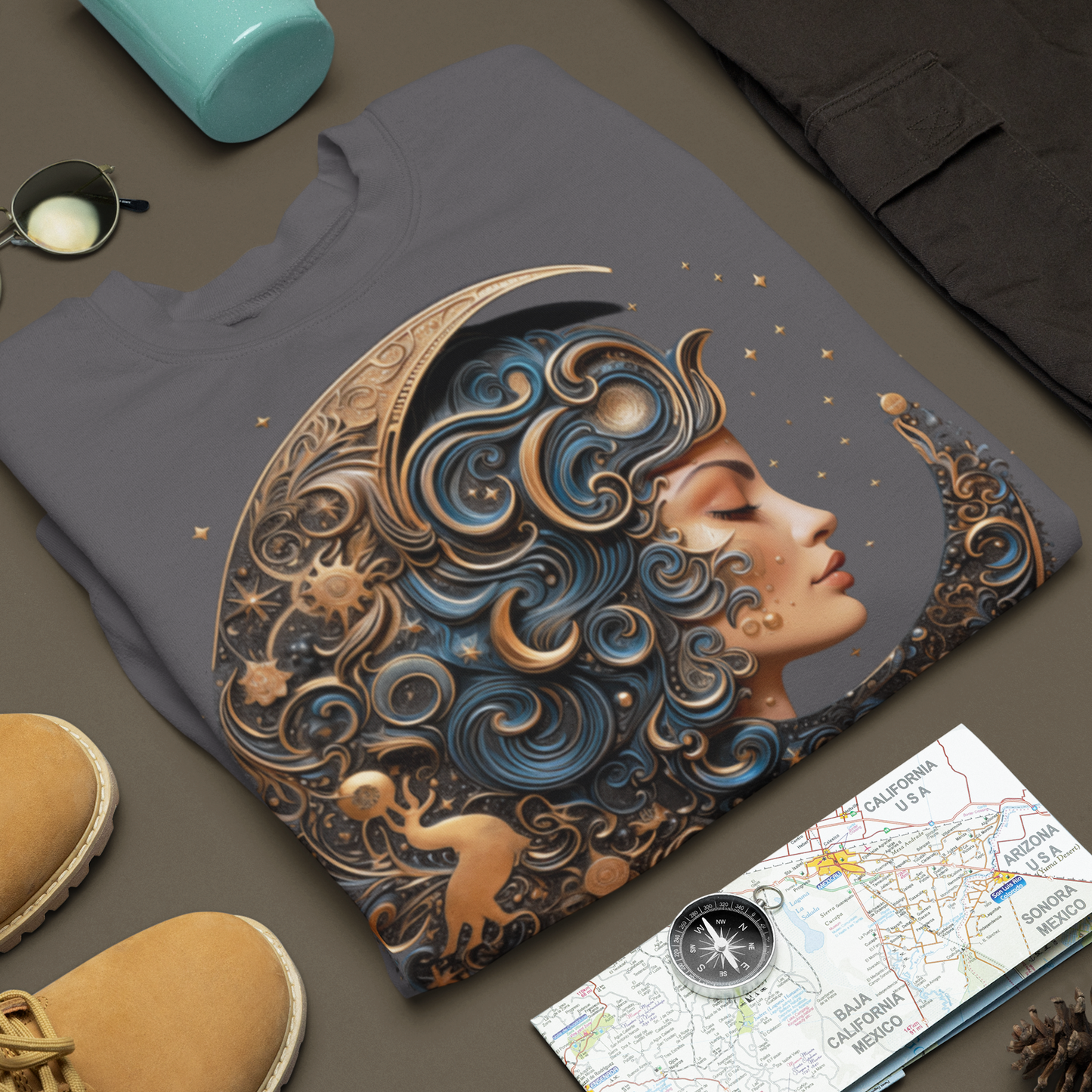 Goddess of the Night Sky Sweatshirt