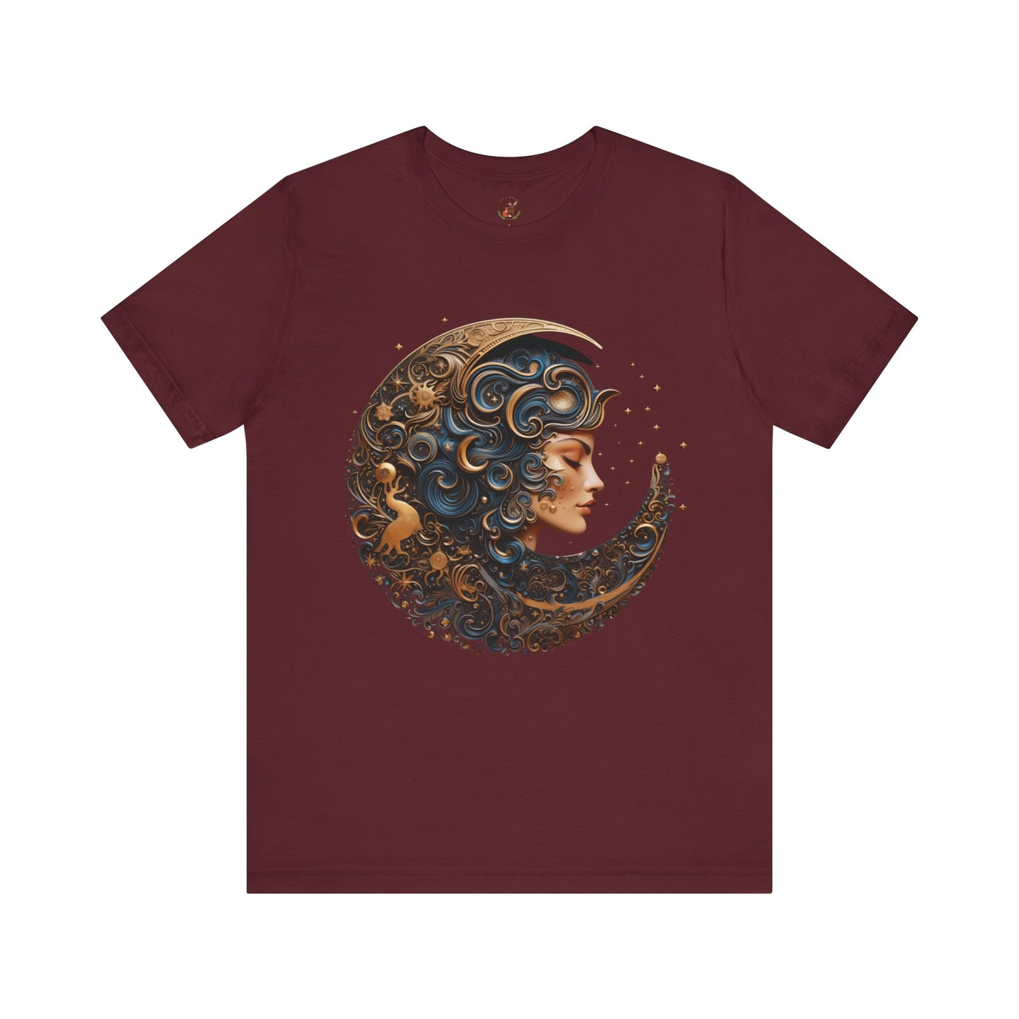 Maroon Moon Goddess Shirt